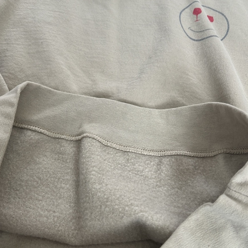 Wine smiley sweatshirt - Picture 4 of 7
